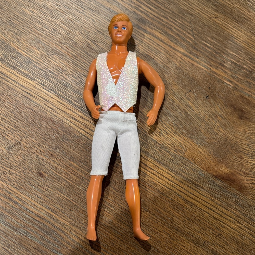 Vintage Ken 1968 Mattel - still has original vest but nothing else